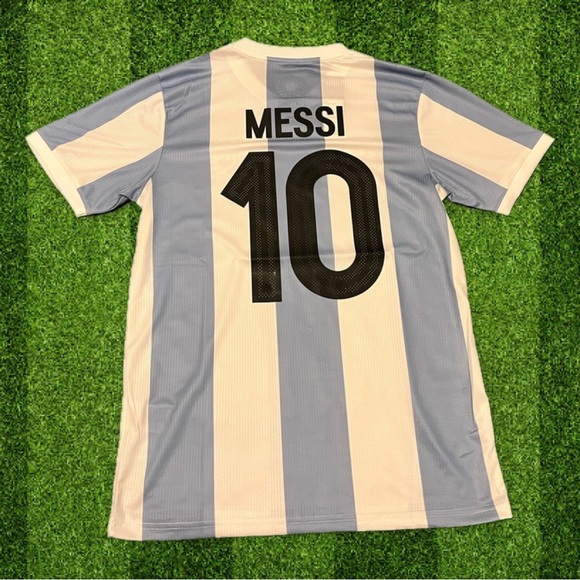 NEW Argentina Leo Messi #10 Home Jersey 50th anniversary Jersey - Picture 2 of 2
